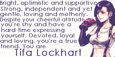 Which Final Fantasy VII Protagonist Are You?